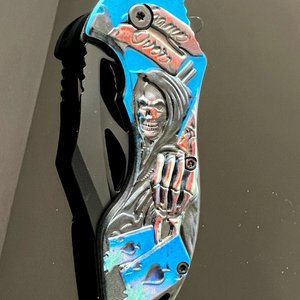 Brand New Grim Reaper Collectors Knife - custom made